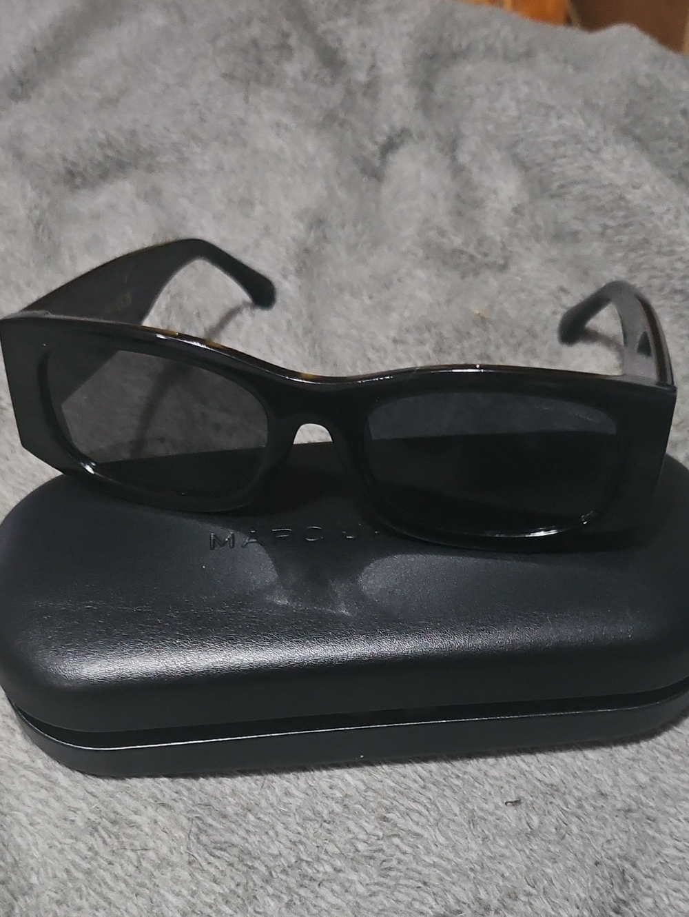 Chanel 90s CH5525 Acetate Rectangle Sunglasses - Picture 3 of 13